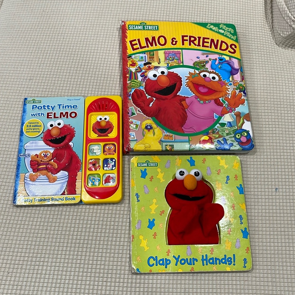 Elmo book collection